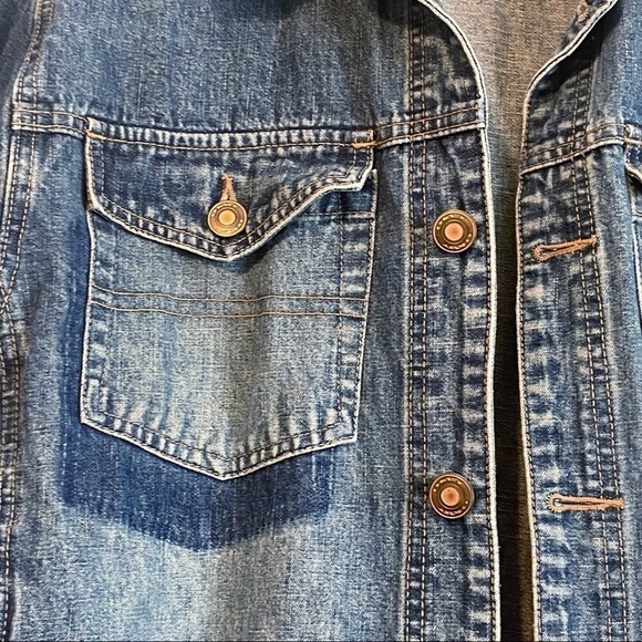 Oakley Mens Denim Jacket. Size Large - Picture 2 of 5